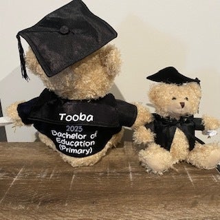 personalised graduation teddy